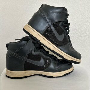 Nike Dunk High sneakers with sequin details vintage size 6 US